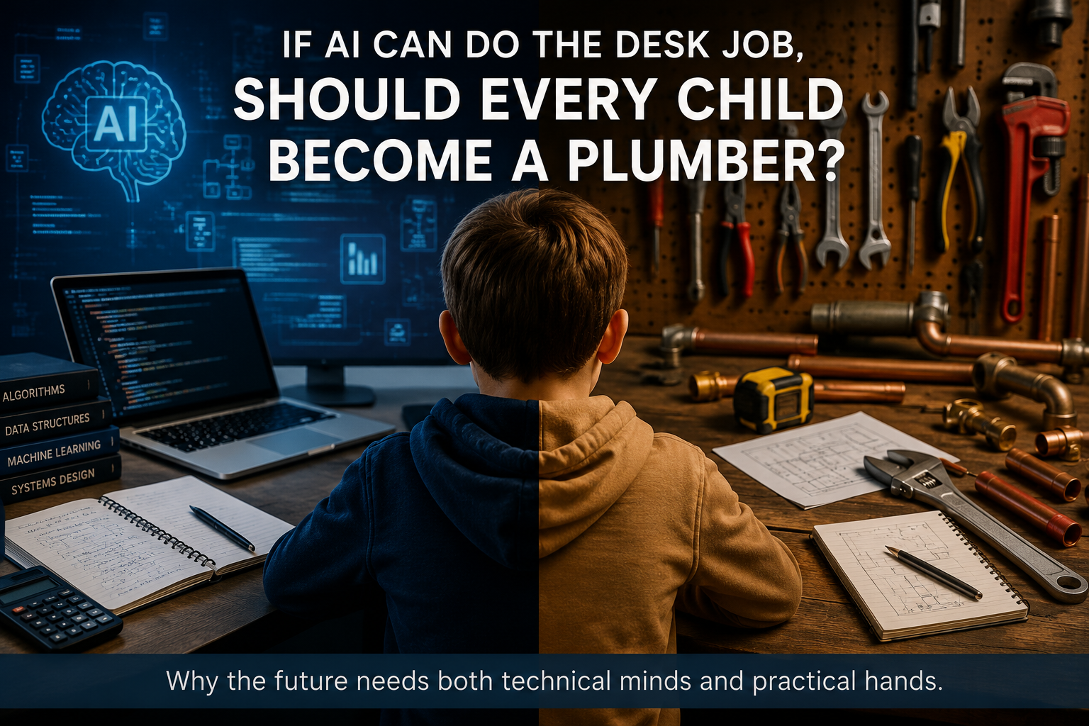 If AI Can Do the Desk Job, Should Every Child Become a Plumber?